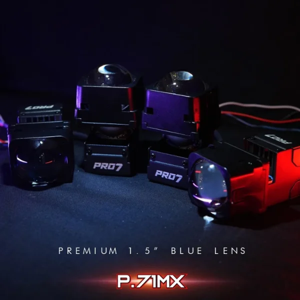 Jual Pro7 P.71MX 1.5 Inch Mini Bi-LED Matrix Projector | 33W Low Beam ...